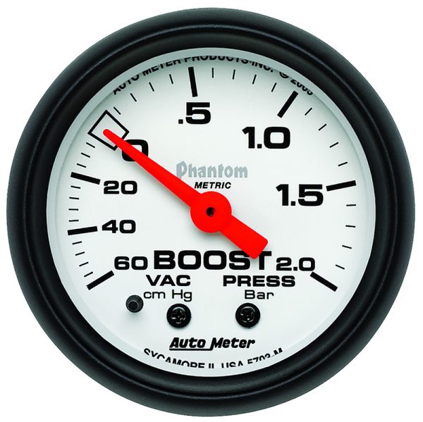 PHANTOM 2-1/16" BOOST/VAC     60CM/HG-2.0BAR, MECH, 10FT