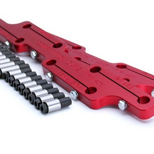 CHEV S/B STUD GIRDLE 3/8 SOLI D BARCOMPLETE WITH ADJUSTERS