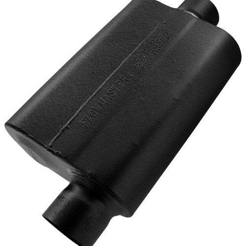 40 SERIES DELTA STAINLESS 3.00MUFFLER OFFSET IN / CENTRE OUT