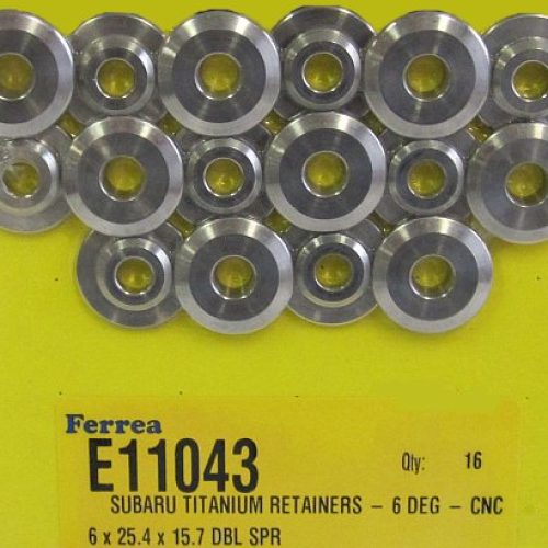 SUBARU WRX EJ20 RETAINER SET  6mm STEM 25.85mm O.D 6DEG CNC