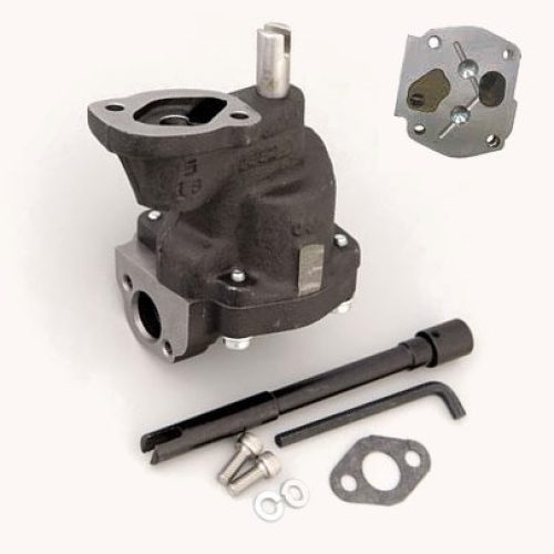 SBC CHEV RACE OIL PUMP, HI VOL10% MORE VOLUME 3/4 BOLT ON