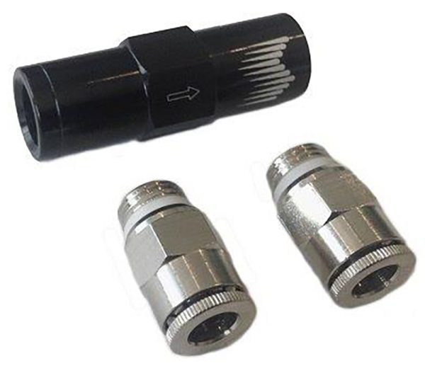 WATER / METHANOL CHECK VALVE  FOR NYLON LINE, 20PSI