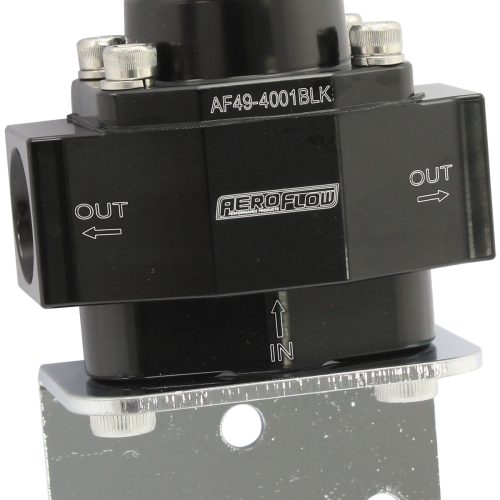 BLUE STYLE REG 4.5-9 PSI ADJ  BILLET  1In 2 Out -8 ORB PORTS