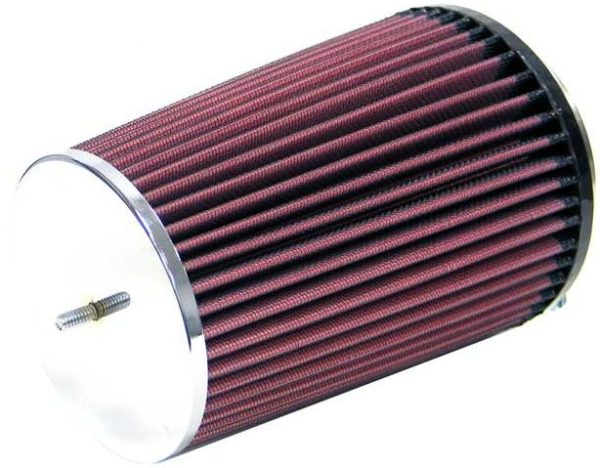 4 CLAMP-ON TAPERED FILTER     CHROME TOP **SEE NOTES**
