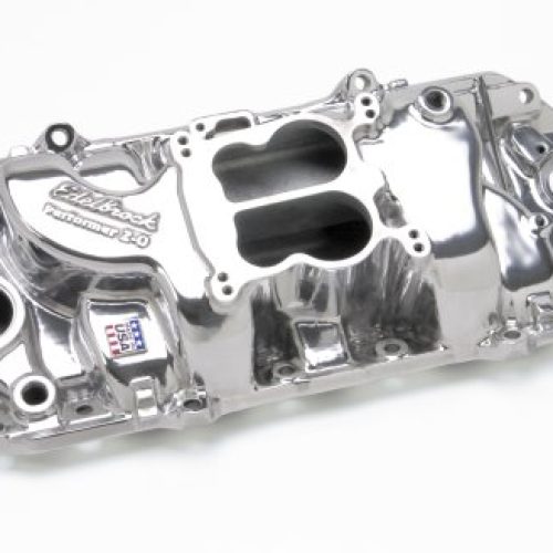 PERFORMER 2-O ENDURASHINE BBC OVAL PORT CHEV INTAKE MANIFOLD