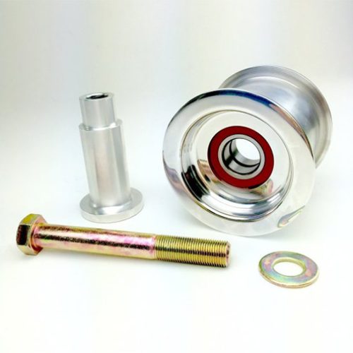 4″ DIAMETER IDLER PULLEY WITH 2-3/4″ STAND, BOLT & WASHER