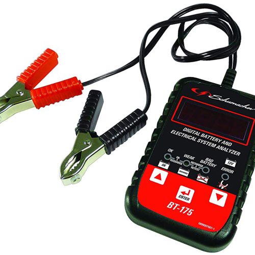 SCHUMACHER DIGITAL BATTERY &  CHARGING SYSTEM TESTER 12V