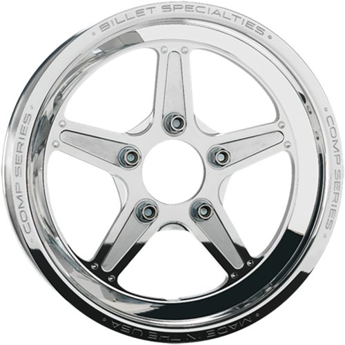 COMP 5 CSF03 1 PCE FRONT WHEEL15X3.5 , 2.25 , 5X4.75 POLISHE