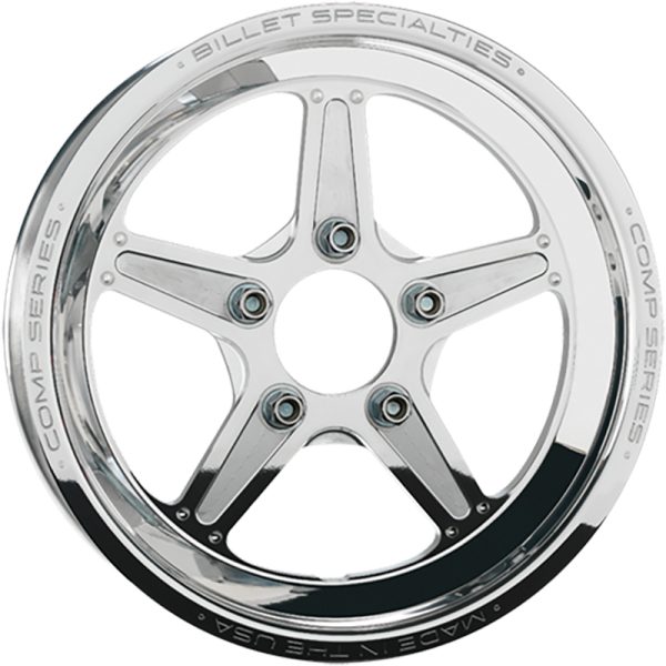 COMP 5 CSF03 1 PCE FRONT WHEEL15X3.5 , 2.25 , 5X4.75 POLISHE