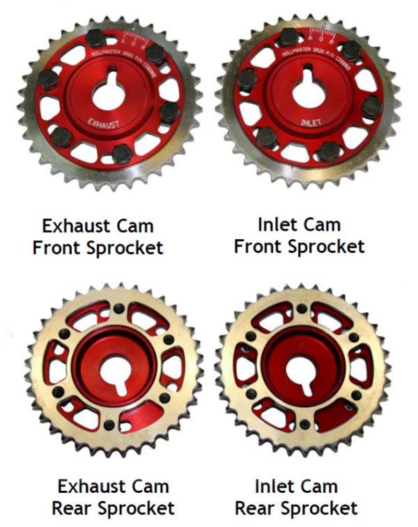 NISSAN SR20 VERNIER ADJ.      CAM PULLEYS SET OF 2