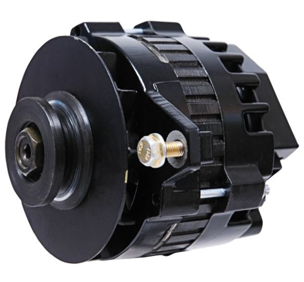 MSD ALTERNATOR 120AMP 12 VOLT 1 X WIRE BLACK FINISH
