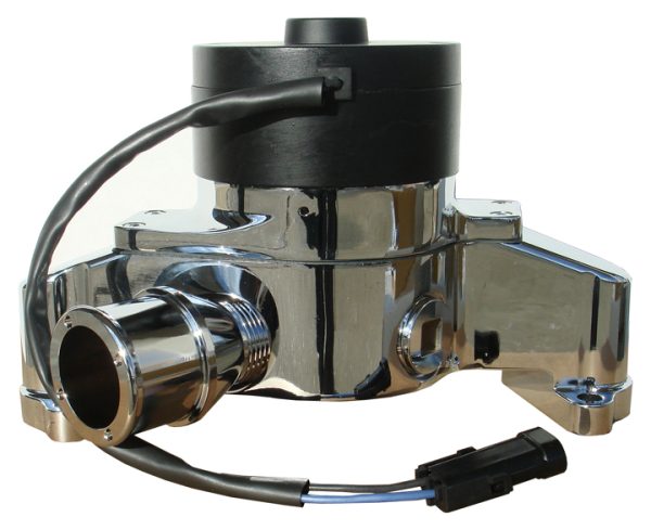 ELECTRIC WATER PUMP 318-360   CHROME BACK PLATE FITTING INCL