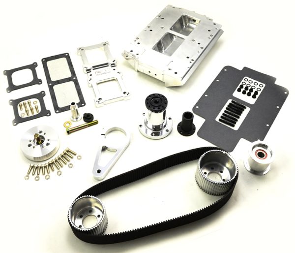 LS BLOWER KIT, EFI            BILLET RECTANGLE PORT MANIFOLD