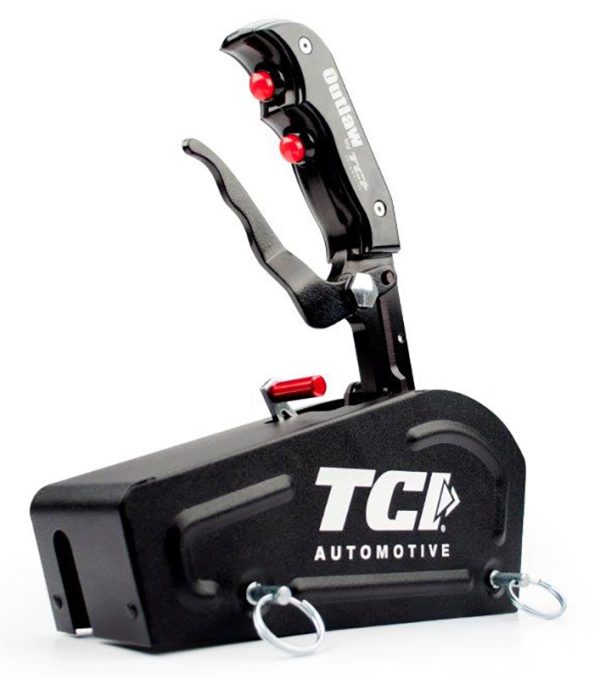 OUTLAW BLACKOUT SHIFTER W/ 2  BUTTON SWITCH POWERGLIDE