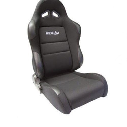 PROCAR SPORTSMAN SEAT-BLACK   VELOUR   LH