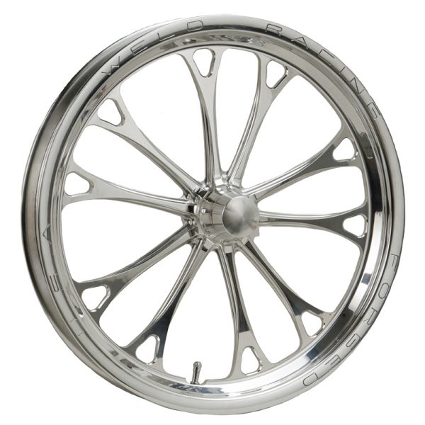 V-SERIES 1-PC 15x3.5" POLISHED1.75" BS, ANGLIA SPINDLE MOUNT