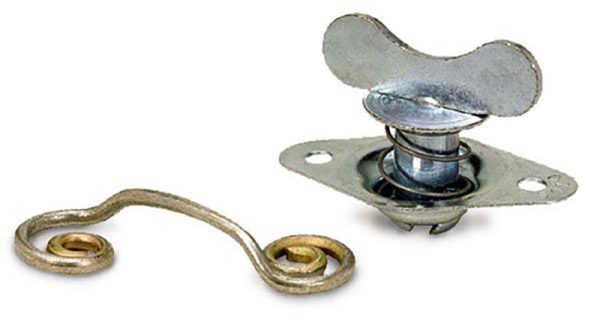 SELF EJECTING FASTENER, 5/16" .450" SHORT BODY, WINGED