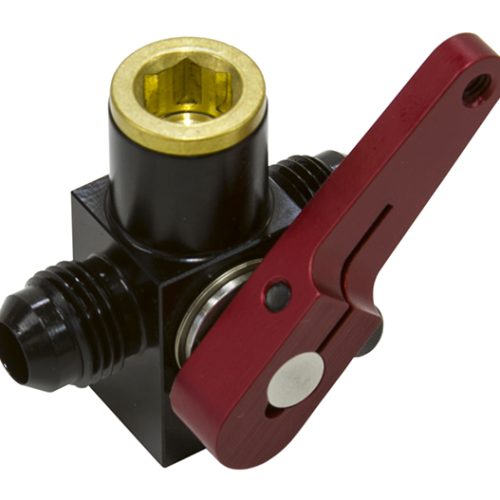 3 WAY FUEL SHUT OFF -6AN      – BALL VALVE