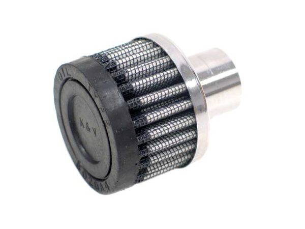 1 PUSH-IN VENT FILTER         2' O.D, 1.5 HIGH, RUBBER TOP
