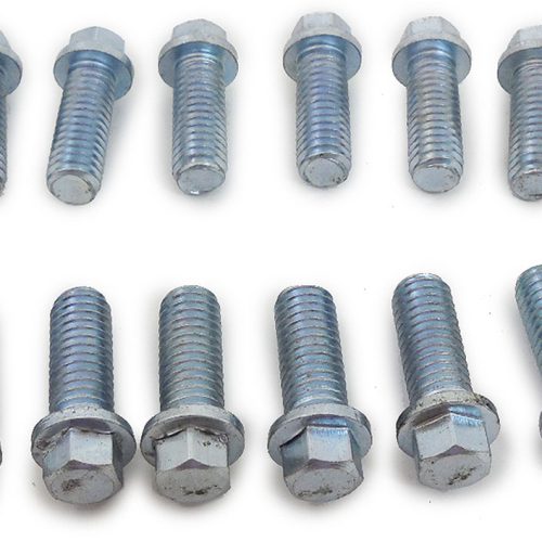 HEADER BOLTS, 3/8-16 x 1″ (12)ZINC PLATED
