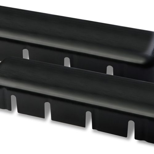 LS COIL VALVE COVERS BLACK    BBC CHEV LOOK AND SIZE