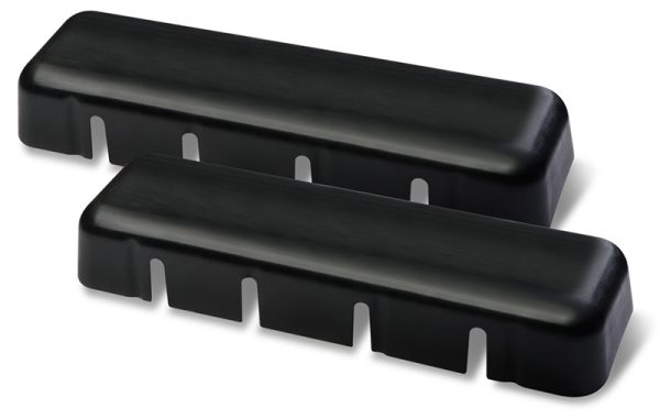LS COIL VALVE COVERS BLACK    BBC CHEV LOOK AND SIZE