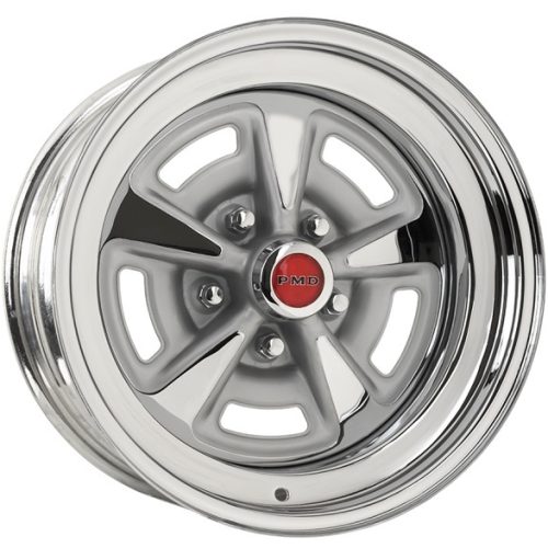 15X8 CHROME PONTIAC RALLYE 11 5X4.75 BC 4 BS SUIT HQ