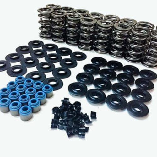 LS DUAL VALVE SPRING KIT INC RETAINERS LOCKS 155lbs @1.800 .660″ MAX LIFT