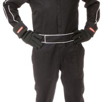 1-PIECE SUIT, MEDIUM, BLACK   SFI-5, 2-LAYER
