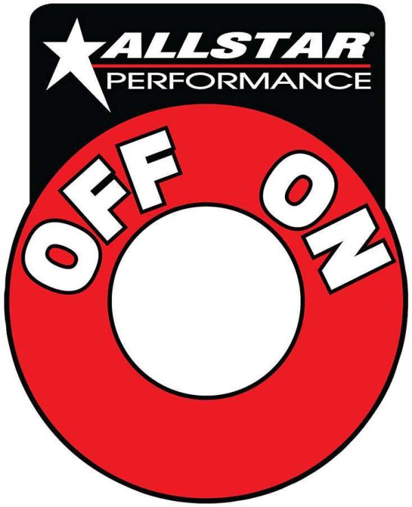 ON / OFF DECAL FOR BATTERY    SHUT OFF SWITCHES