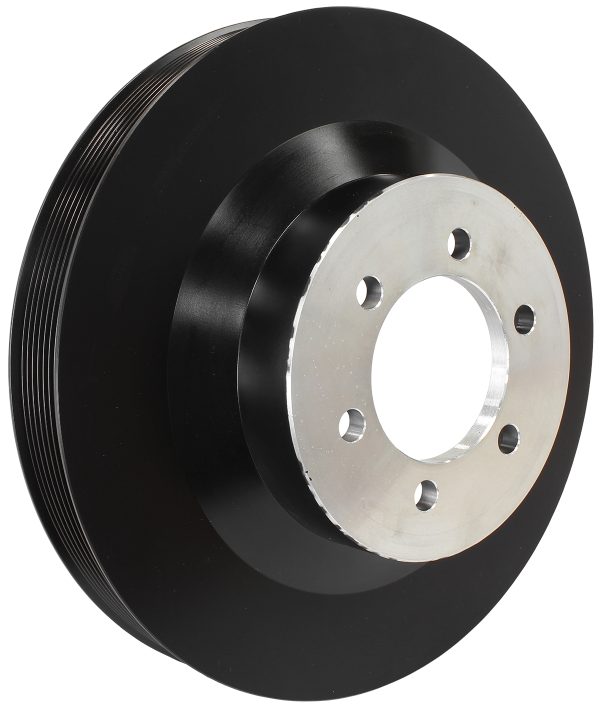10% O/D S/C BOLT ON PULLEY    SUIT LSA, 8 RIB