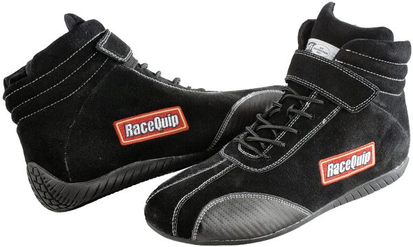 EURO CARBON-L SFI-5 RACE SHOESBLACK, SFI3.3/5, US SIZE 10