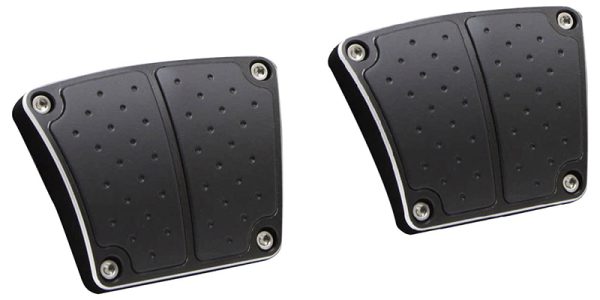 BILLET BRAKE PEDAL COVER BLACKANODIZED  SUIT MANUAL / BRAKE