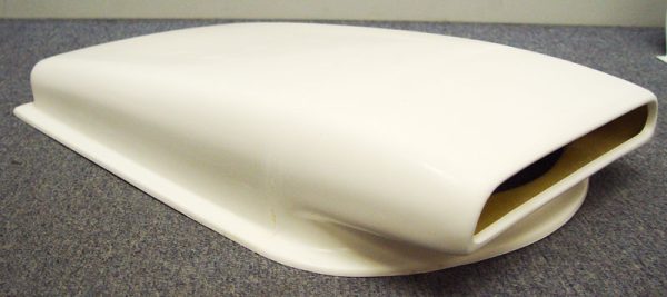 FIBREGLASS SCOOP SMALL        L600X105HX400MM WIDTH 300MM HO