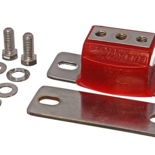GM TRANS MOUNT CHROME WITH REDURETHANE P/GLIDE TH400 TH350
