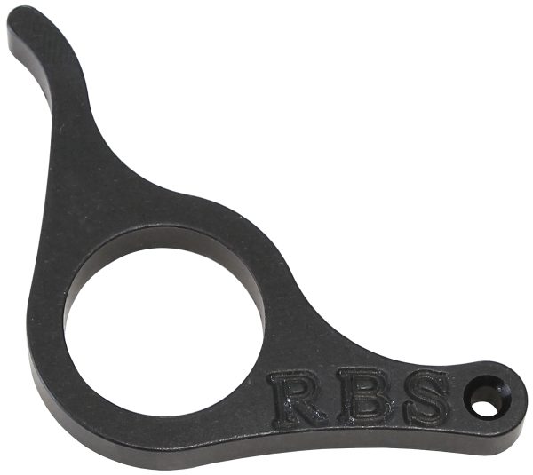 THROTTLE RETURN SPRING BRKT   BILLET BLACK -6 BV MOUNT