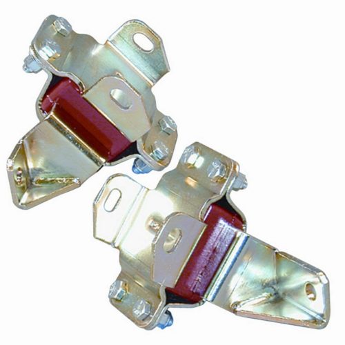 LOCKING ENGINE MOUNT FORD PAIRZINC WITH RED URETHANE  CLEV