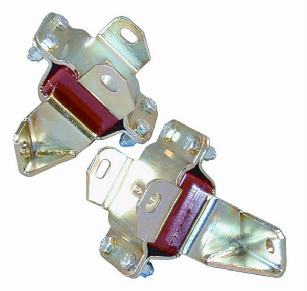 LOCKING ENGINE MOUNT FORD PAIRZINC WITH RED URETHANE  CLEV