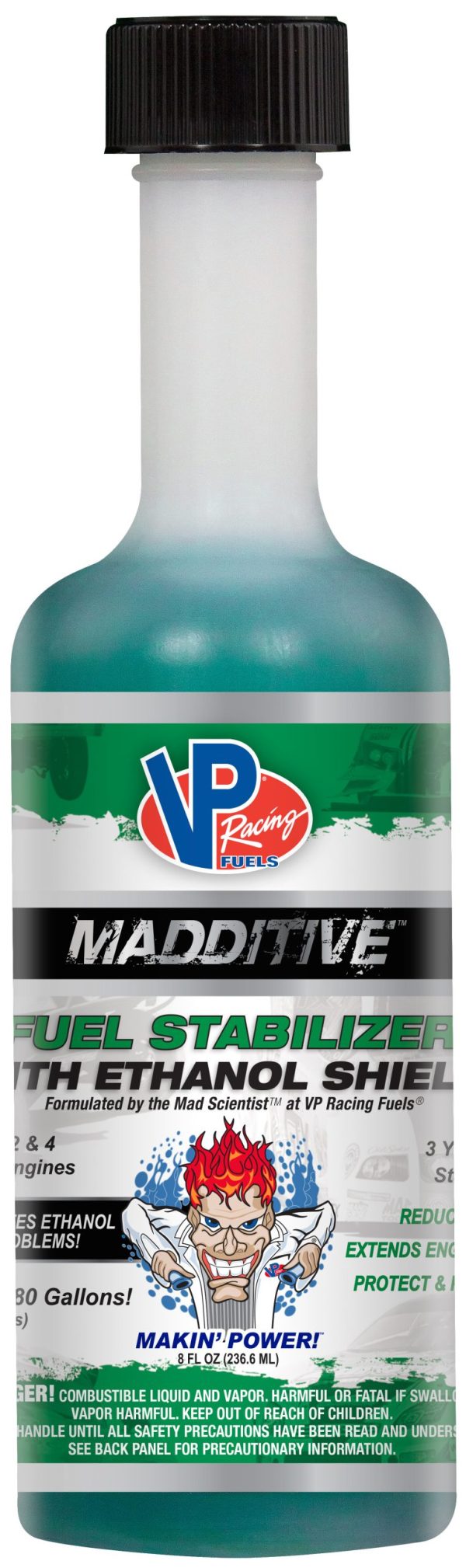 FUEL STABILIZER w/ETHANOL E85 SHIELD 8oz (236ml) (9)