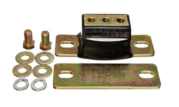 LOCKING TYPE G/BOX MOUNT CHEV  ZINC WITH BLACK URETHANE