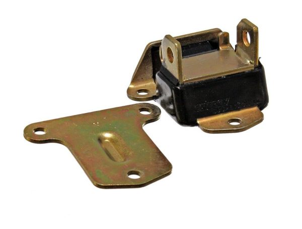 LOCKING TYPE ENGINE MOUNT CHEV ZINC WITH BLACK URETHANE TALL
