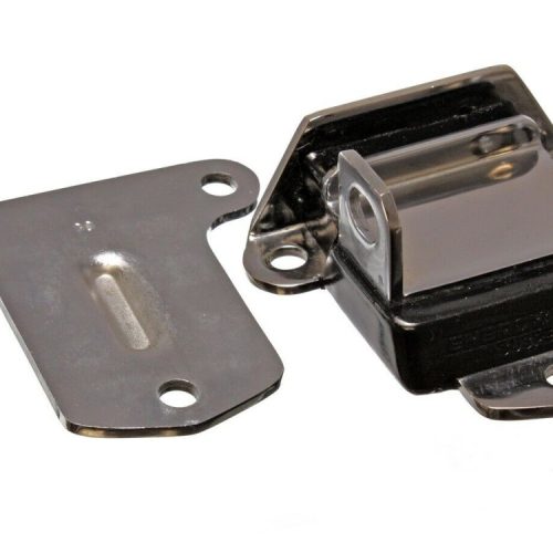 LOCKING TYPE ENGINE MOUNT CHEVCHROME WITH BLACK URETHANE