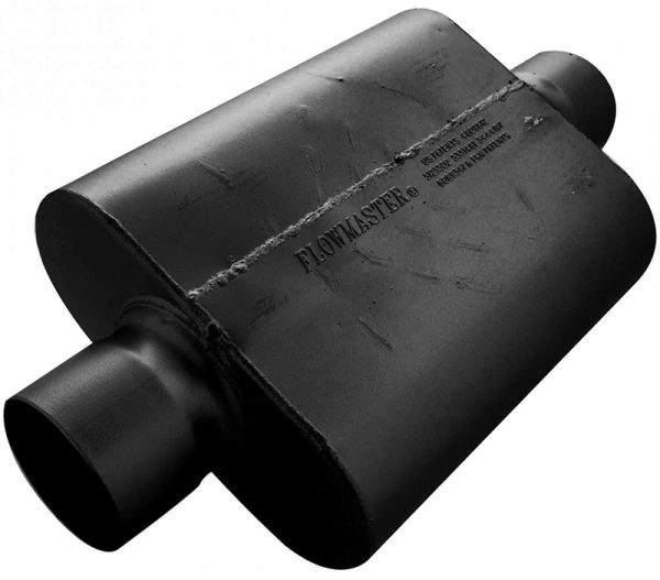 30 SERIES DELTA FORCE MUFFLER 4.00" CENTRE IN / CENTRE OUT
