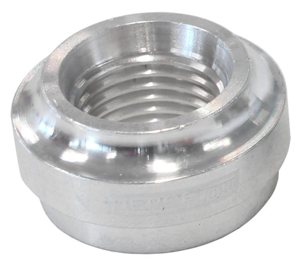 FEMALE WELD ON BUNG, -8 ORB   3/4"-16 THREAD, ALUMINIUM