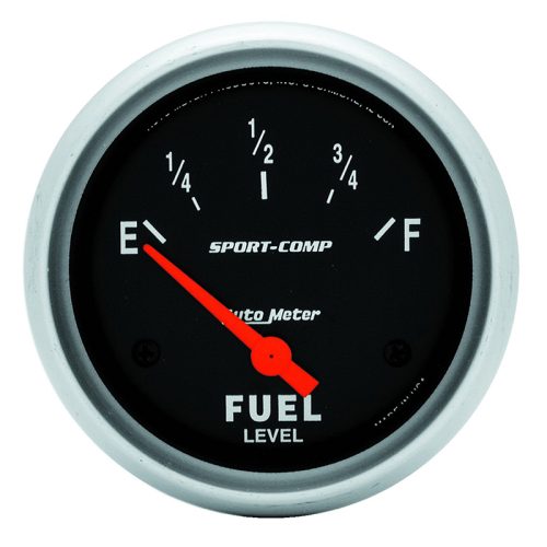 SPORT-COMP 2-5/8″ FUEL LEVEL  0-90 OHM, SHORT SWEEP ELECTRIC