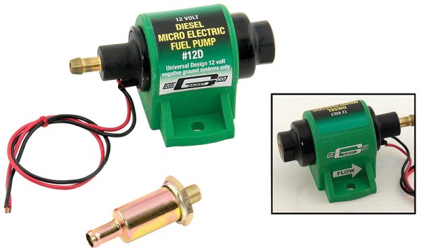 MR GASKET 4-7PSI 35GPH DIESEL FUEL PUMP **FACET STYLE**