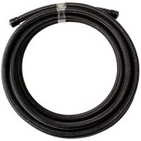 SS TEFLON BRAIDED HOSE -8AN   1M BLACK 10.6mm ID 13.7mm OD