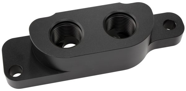 GM LS OIL BLOCK ADAPTER       SUITS FRONT/REAR SUMP PAN