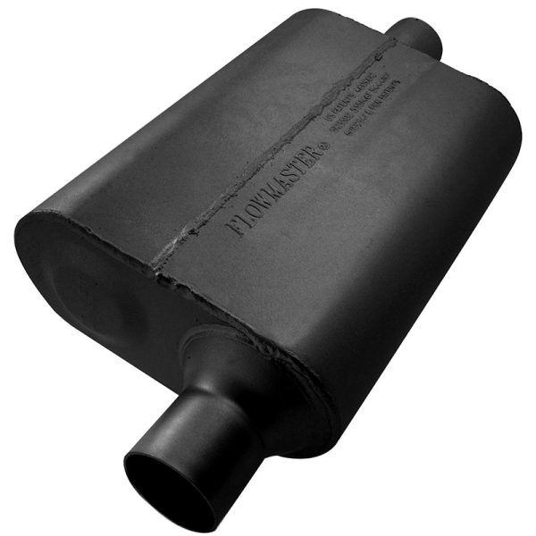 40 SERIES DELTA FLOW MUFFLER  2.25" OFFSET IN / CENTRE OUT