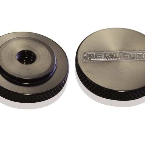 AIR CLEANER NUT 1/4″ BLACK    FEMALE THREAD 1/4″ UNC